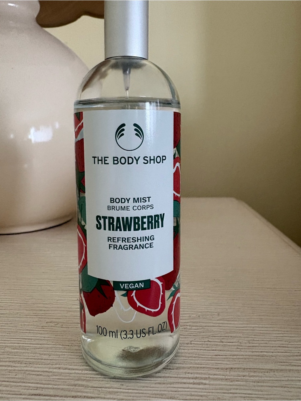 The Body Shop Strawberry Body Mist only